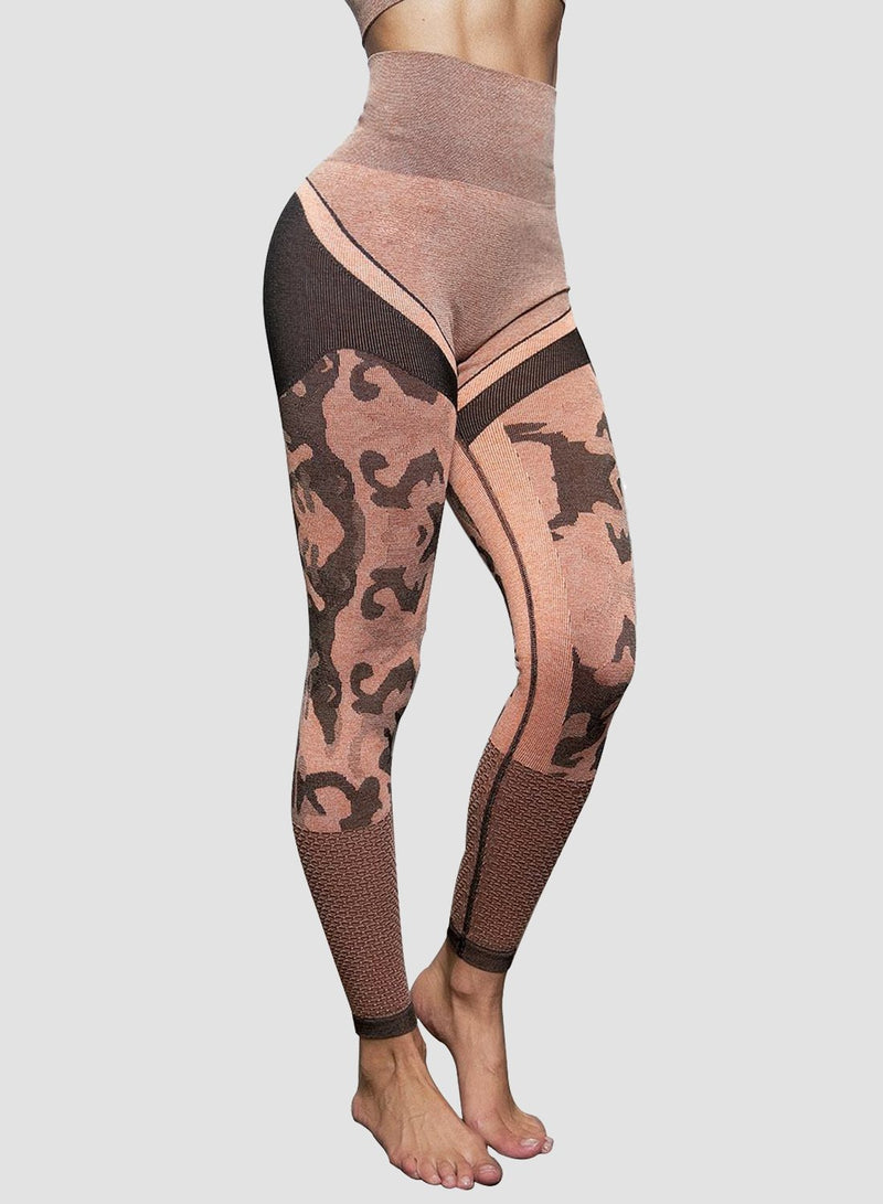 Camo Super Stretchy Breathable Leggings-JustFittoo