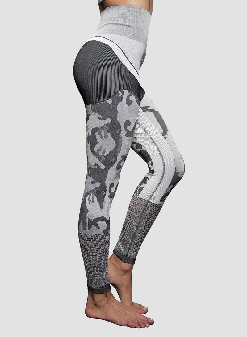 Camo Super Stretchy Breathable Leggings-JustFittoo